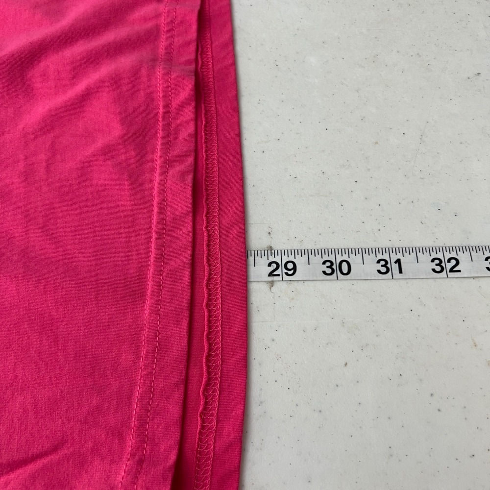 Buc-ee's Happy Place Pink Graphic T-Shirt XL Beaver Rainbow Floral Texas Tee - Picture 6 of 7